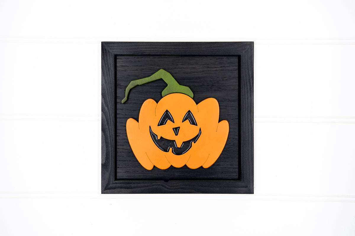 Glow In The Dark Jack-o-Lantern Sign