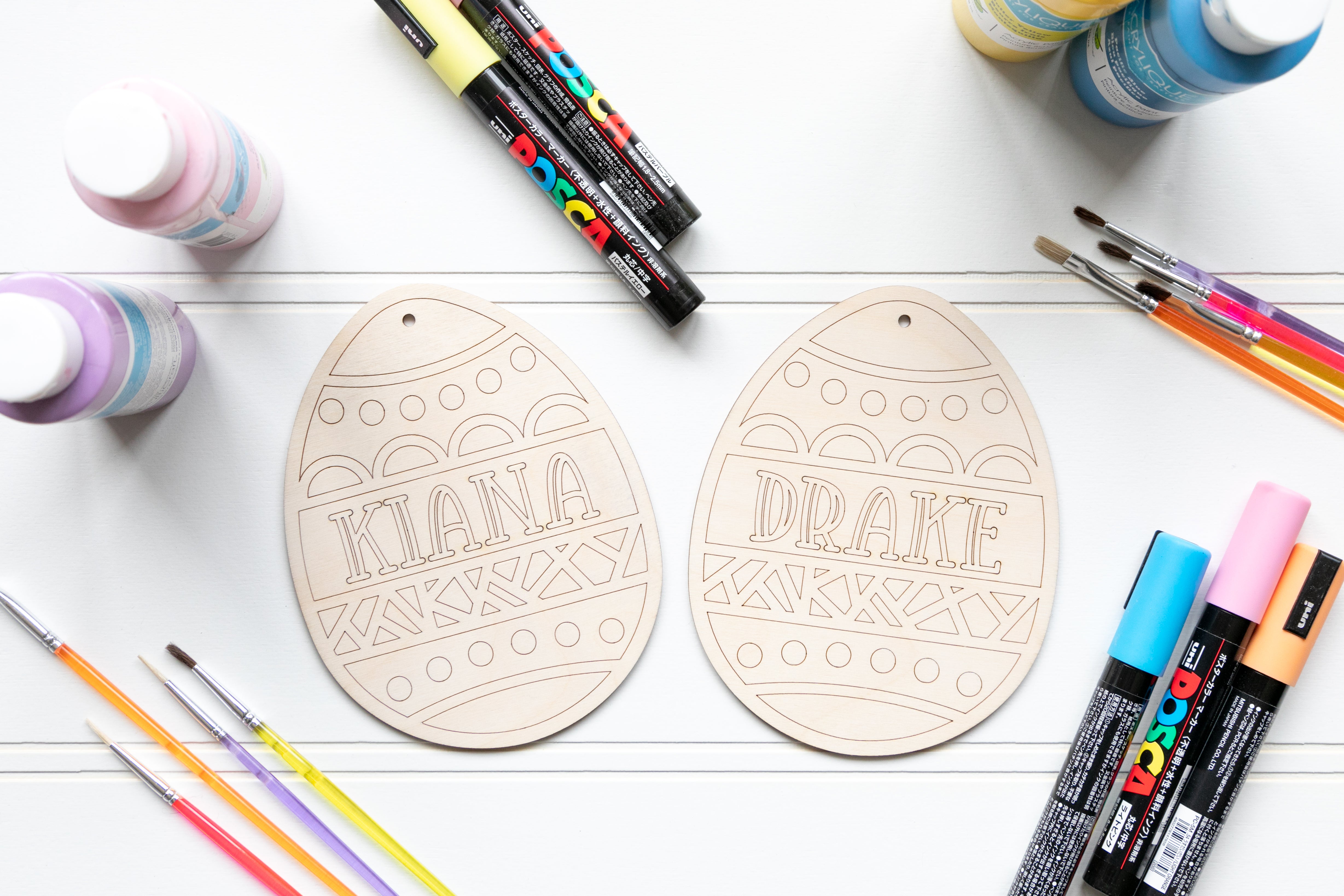 Personalized Paint Your Own Easter Egg