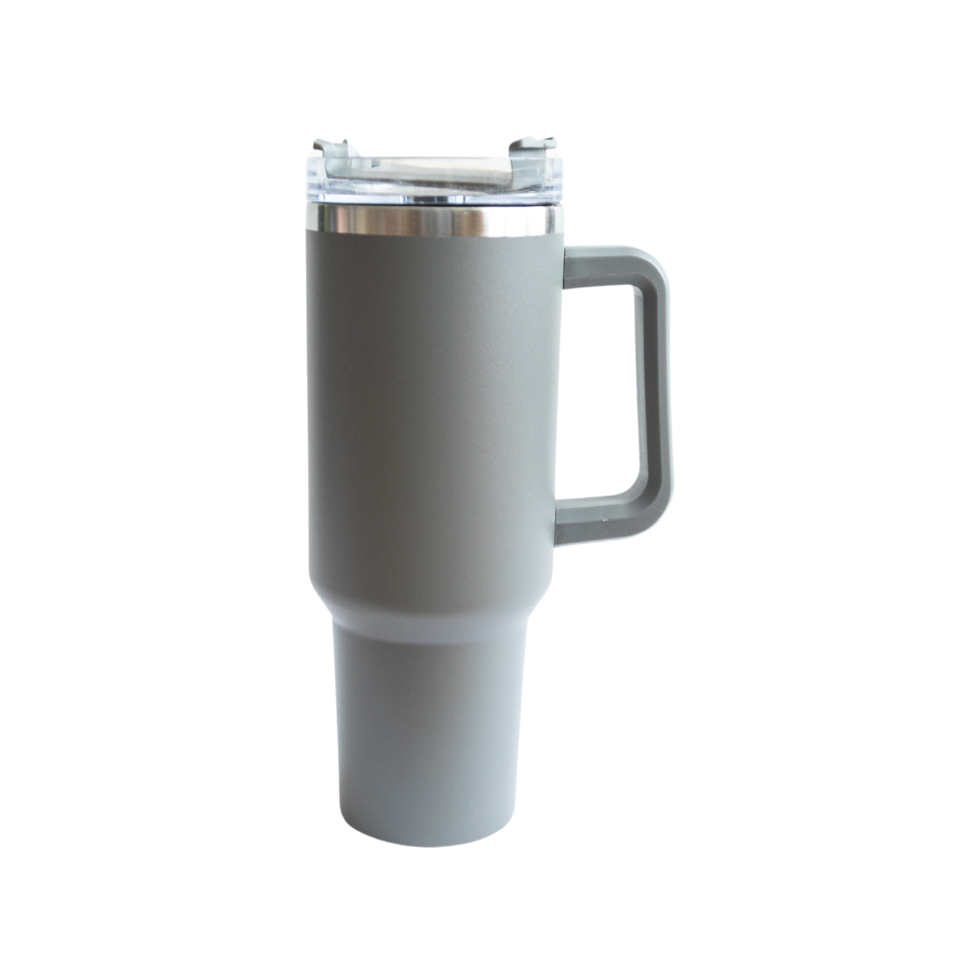 40 oz Mountains and Clouds Tumbler with Handle