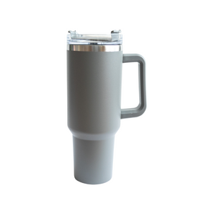 40 oz Mountains and Clouds Tumbler with Handle