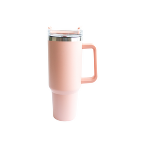 40 oz Mountains and Clouds Tumbler with Handle