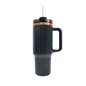 40 oz Mountains and Clouds Tumbler with Handle