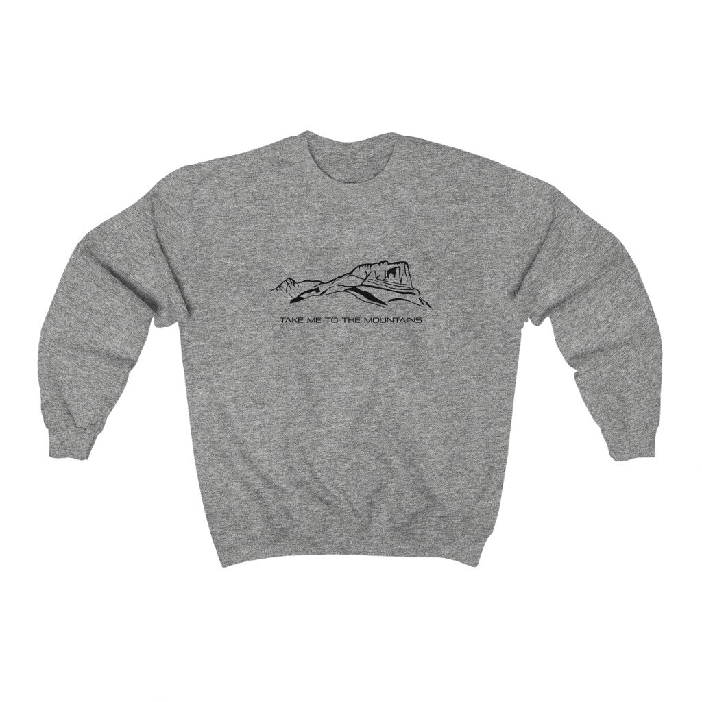 Take Me To The Mountains Unisex Crewneck Sweatshirt PREORDER FOR DEC 1