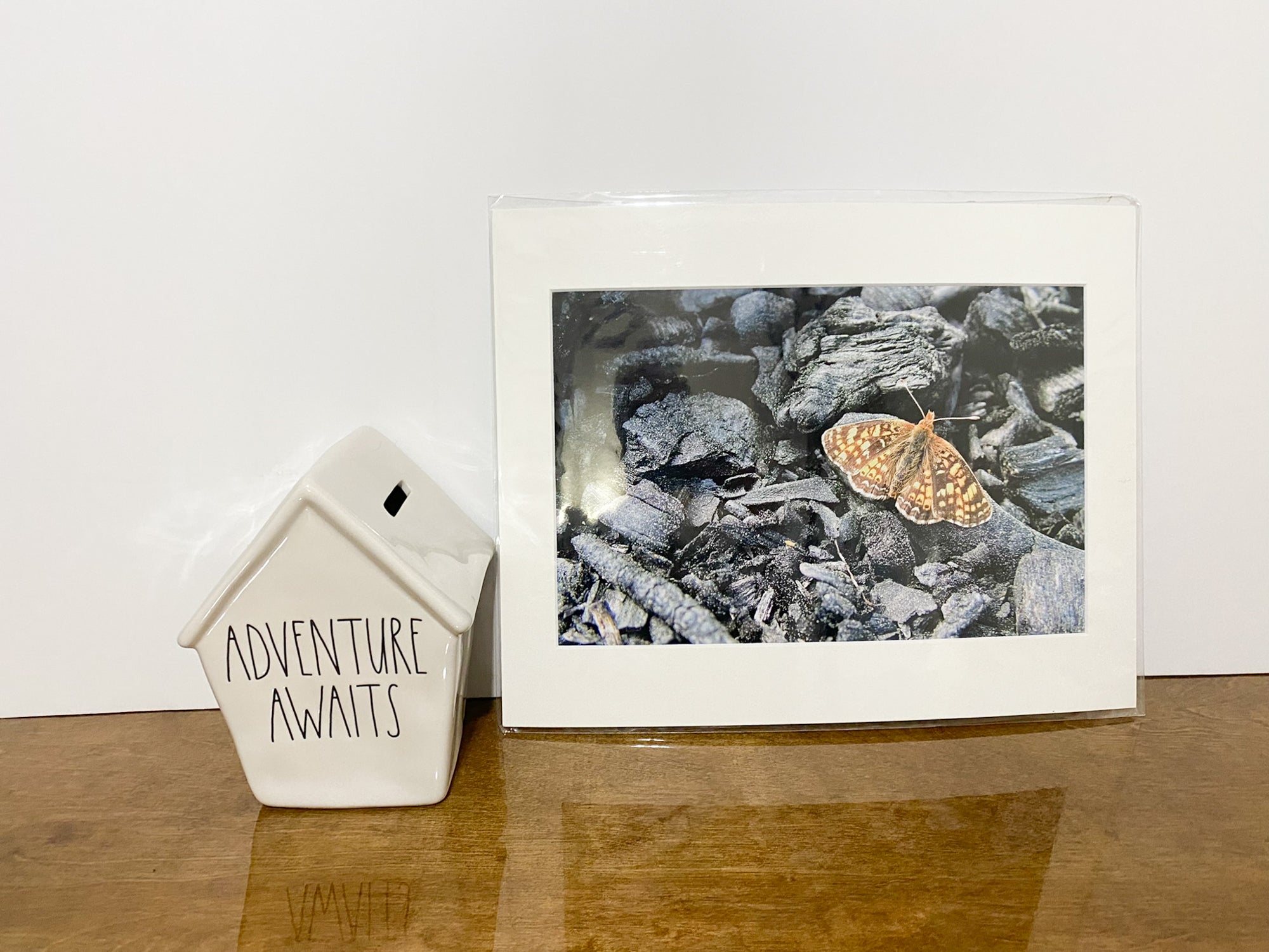 Photo Print - Moth In A Fire Pit - 8x12 (11x14 Matting) RTS