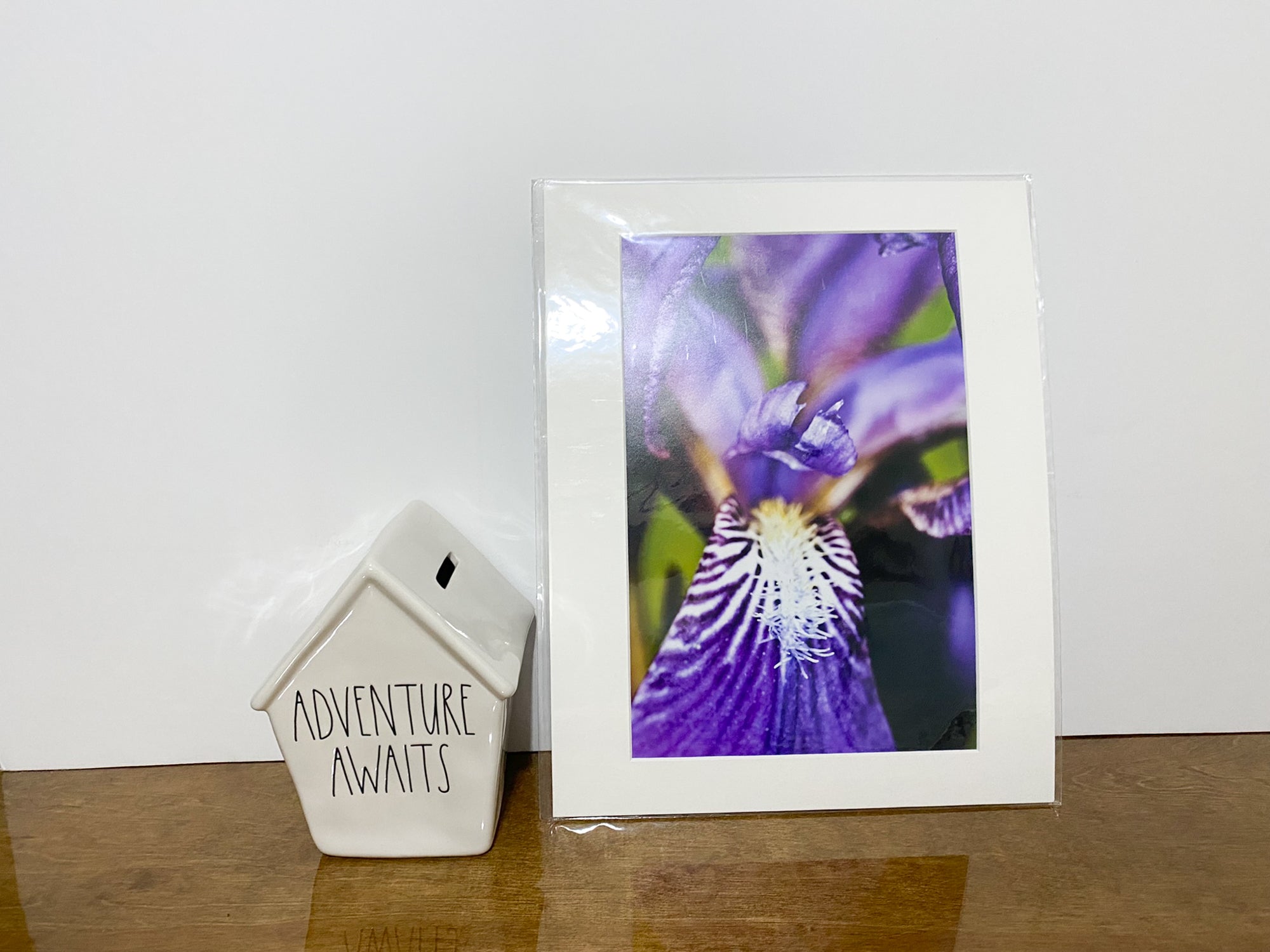 Photo Print - Purple Iris - 8x12 (11x14 Matting) RTS