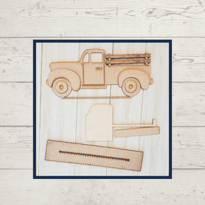 DIY Wood Kit - Interchangeable Seasonal Truck