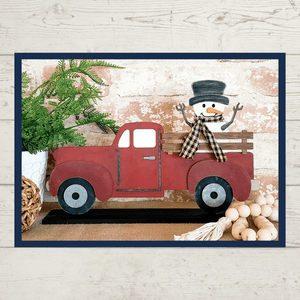 DIY Wood Kit - Interchangeable Seasonal Truck