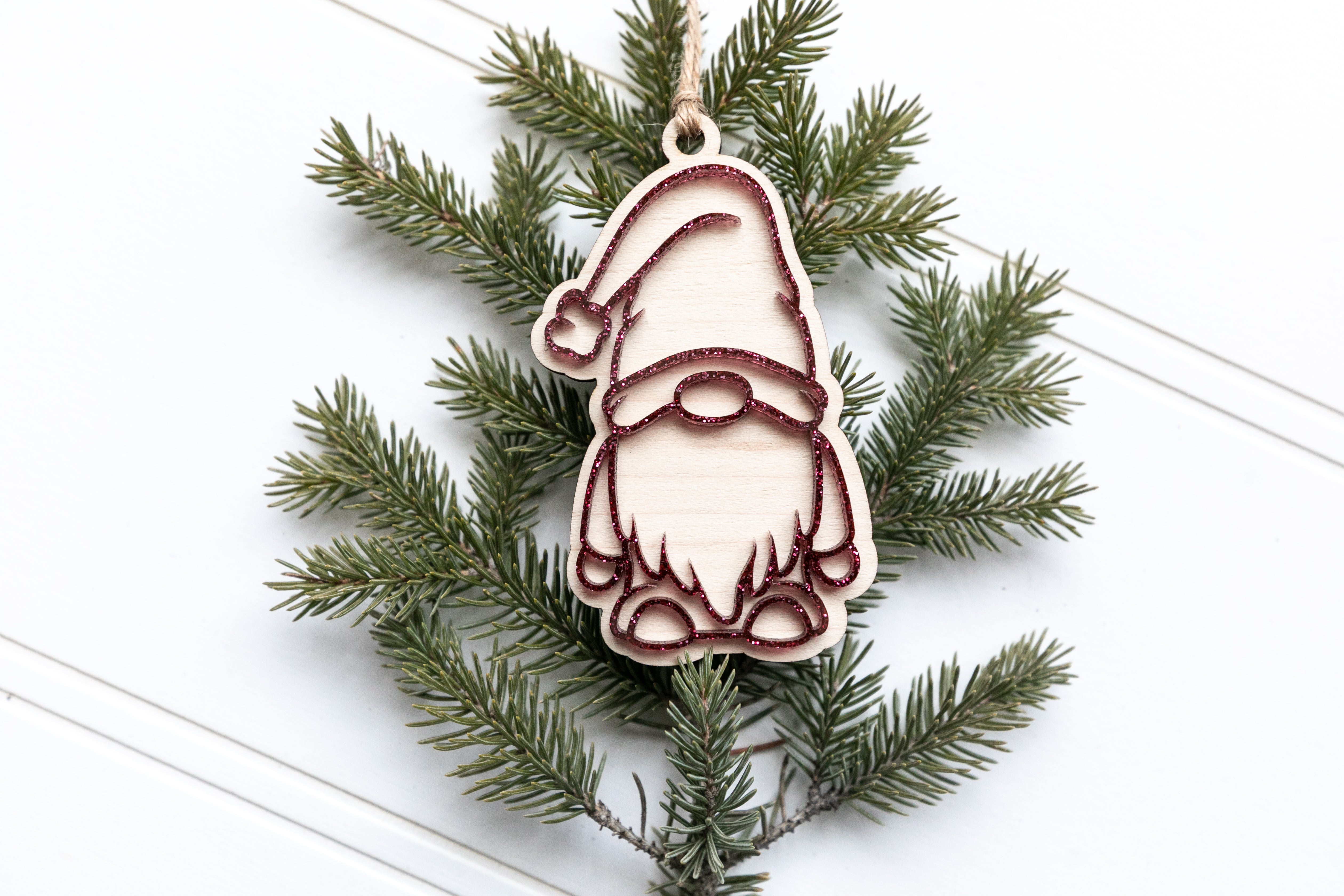 Gnome Christmas Ornament - Clyde