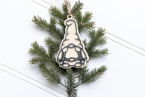 Gnome Christmas Ornament - Ethel