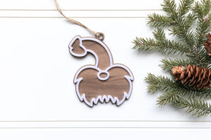 Dickhead Gnome Christmas Ornament - Santa Willy