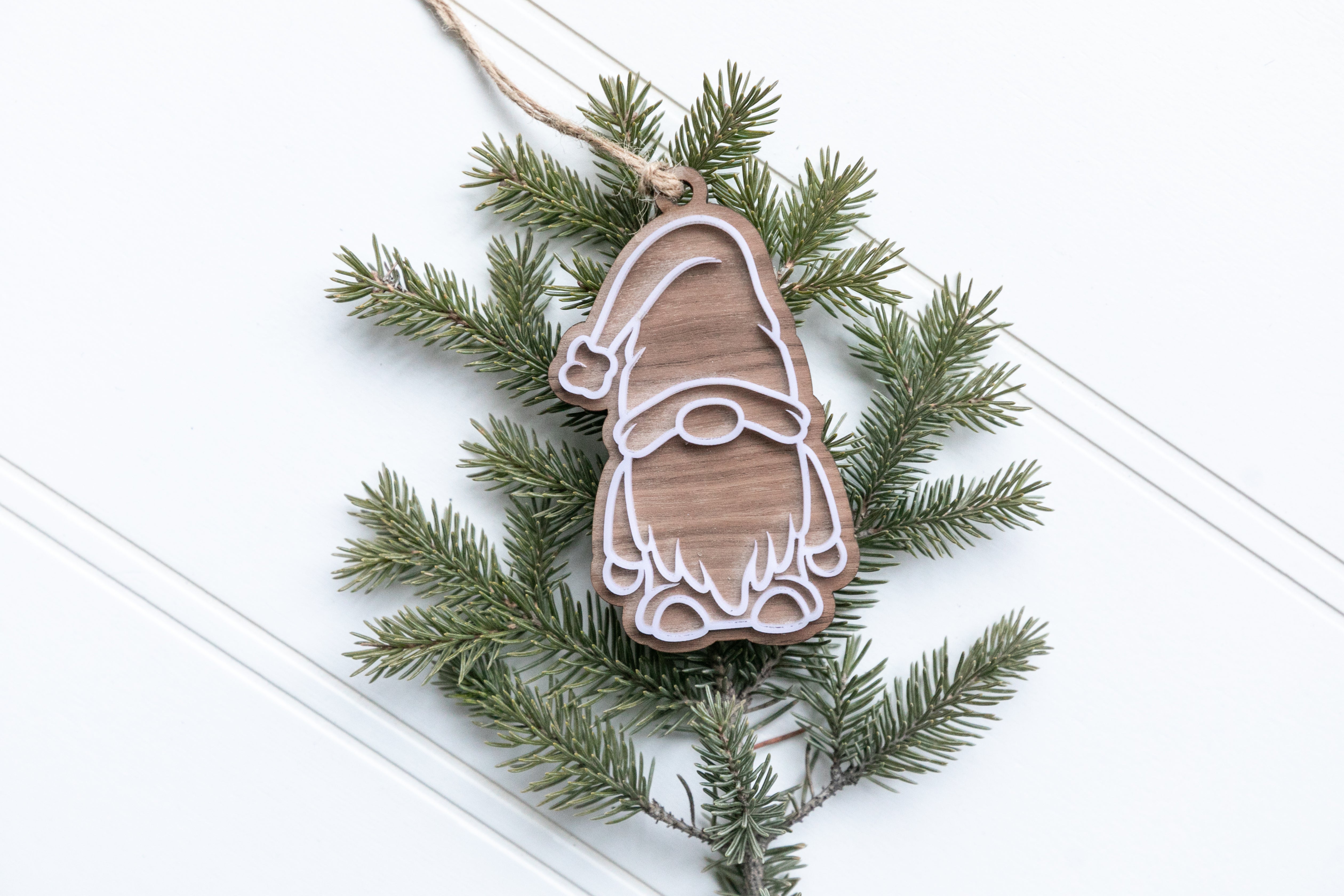 Gnome Christmas Ornament - Clyde
