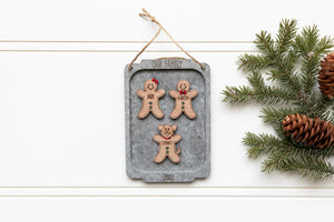 Personalized Family Cookie Sheet Christmas Ornament