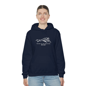 Unisex Heavy Blend™ Hooded Sweatshirt Take Me To The Mountains With Hinton AB